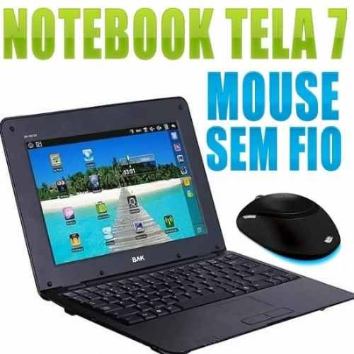 Netbook Android 2.2 Wifi 3g 7 Polegadas 833 Mhz Mem Até 32gb