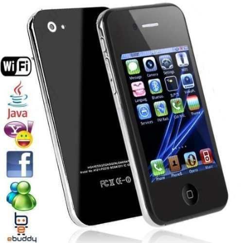 Mp35 Celular Hiphone 5 G 2 Chips Wifi Internet Gratis Msn Tv